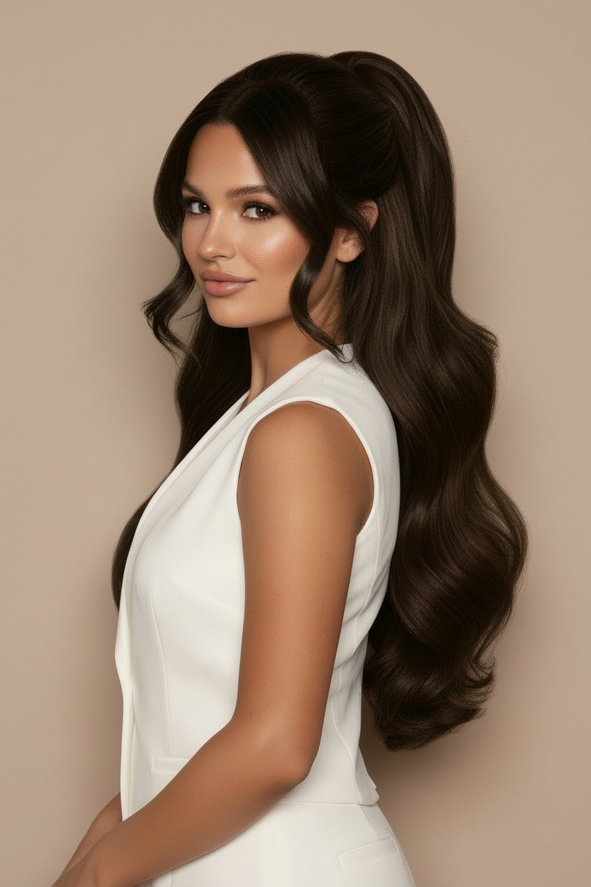 SLIEK Claw Clip Ponytail – Soft Noir