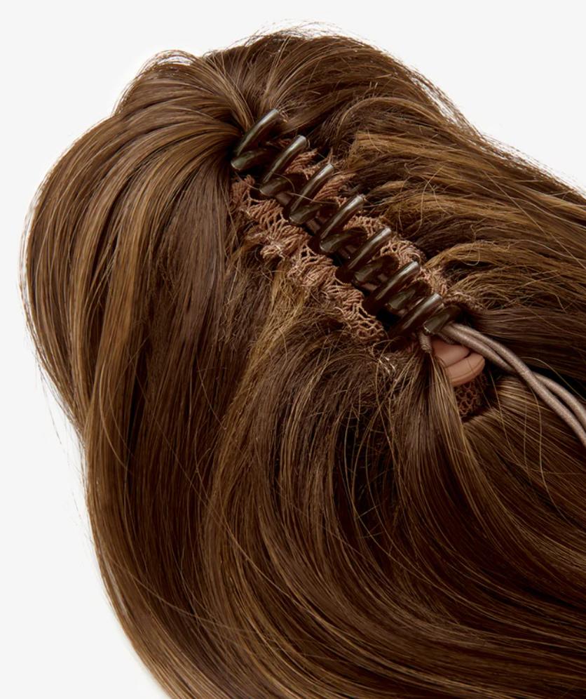 SLIEK Claw Clip Ponytail – Caramel Brunette