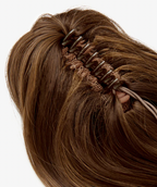 SLIEK Claw Clip Ponytail – Caramel Brunette