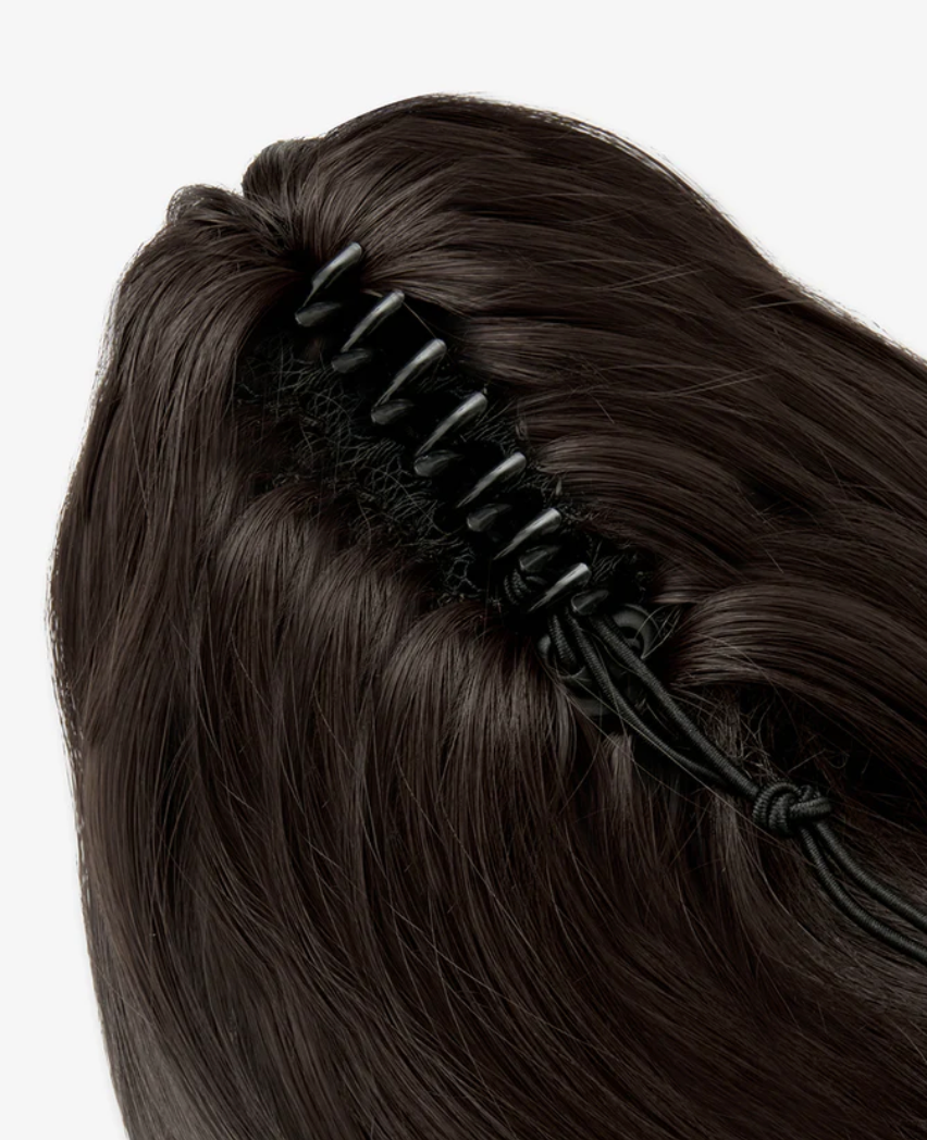 SLIEK Claw Clip Ponytail – Soft Noir